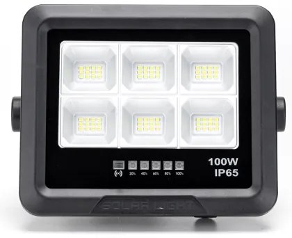 Proiector LED solar dimabil Aigostar LED/100W/3,4V IP65 + telecomandă