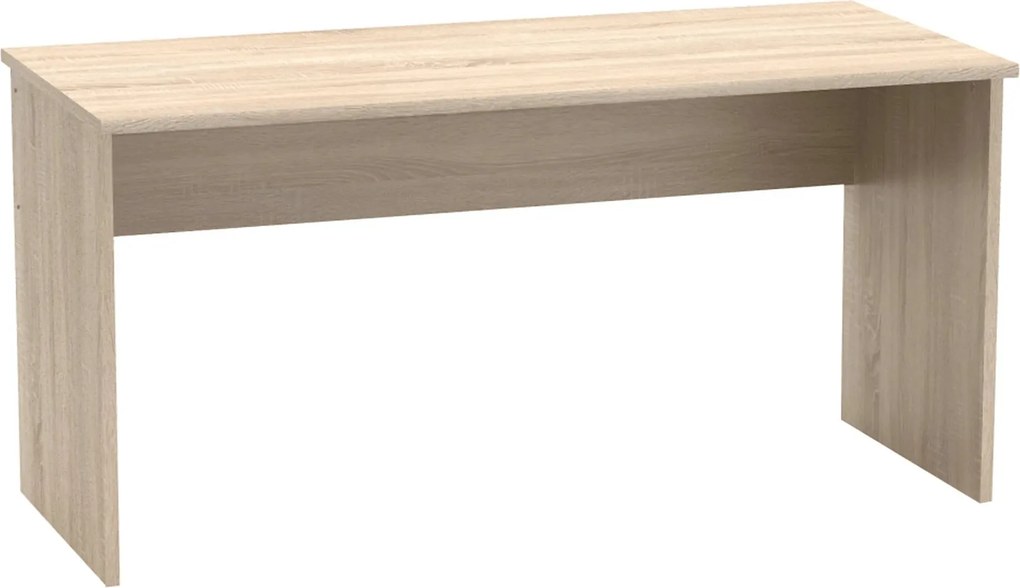 Masa birou JOHAN 2 NEW 01, stejar sonoma, PAL melaminat, 150x68x74 cm