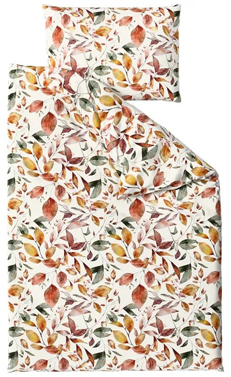 Lenjerie de pat din microfibra AUTUMN LEAVES colorata Dimensiune lenjerie de pat: 2 buc 70 x 90 cm | 200 x 220 cm