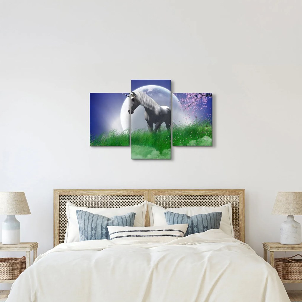 Tablou cu unicorn (90x60 cm)
