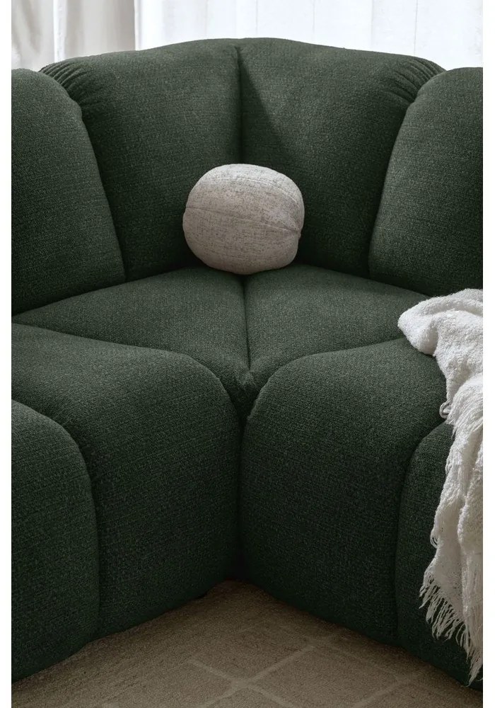 Colțar verde închis (cu colț pe partea stângă/în formă de "U") Shell – Miuform