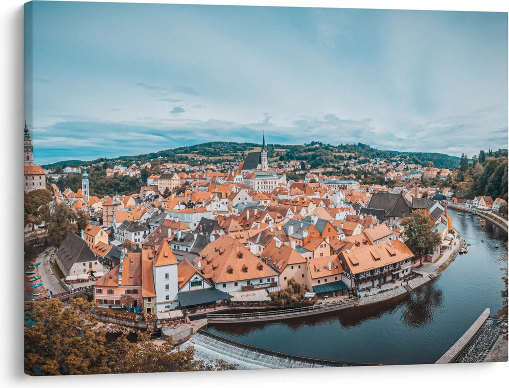 Tablou - Krumlov din Cehia (70x50 cm)