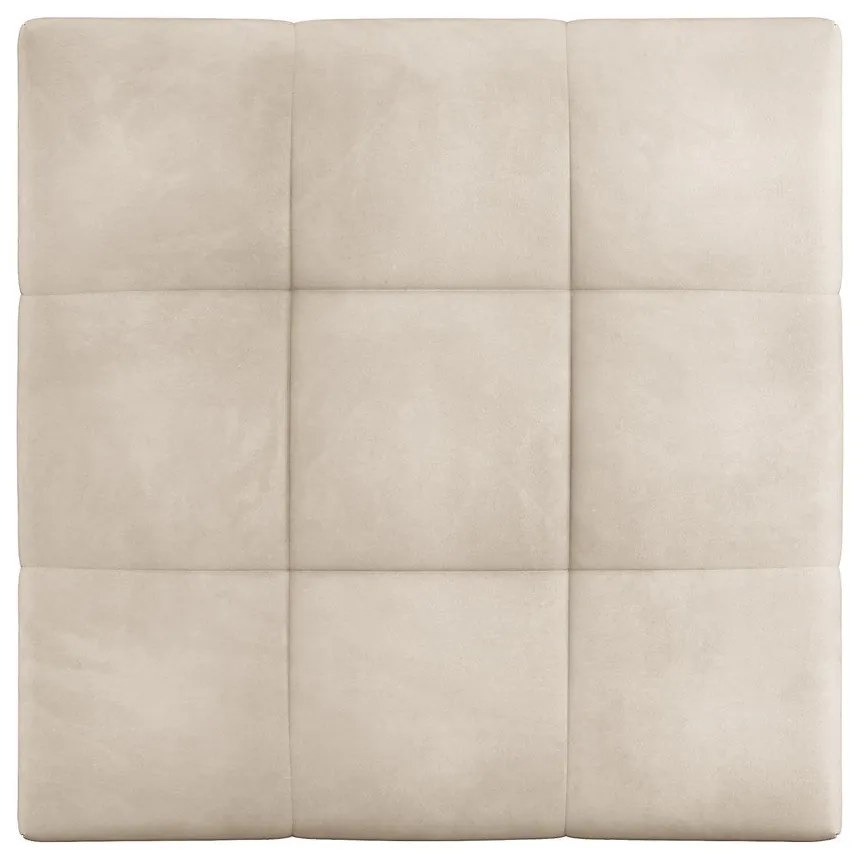 Modul pentru canapea bej cu tapițerie din catifea Rome Velvet - Cosmopolitan Design