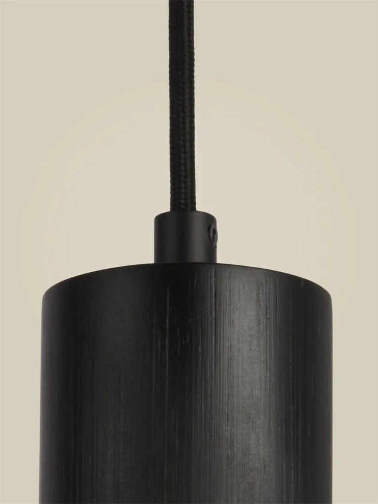 Pendul cu Spot din bambus negru Java