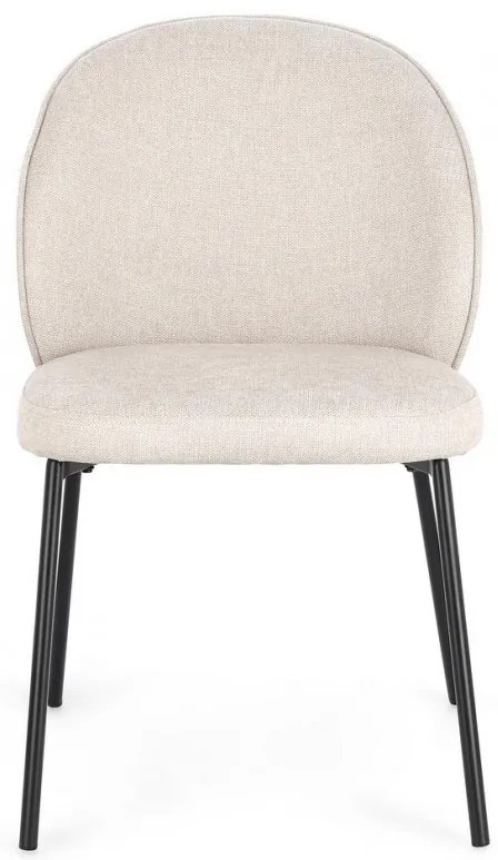 Scaun negru/bej, Wendy, Bizzotto