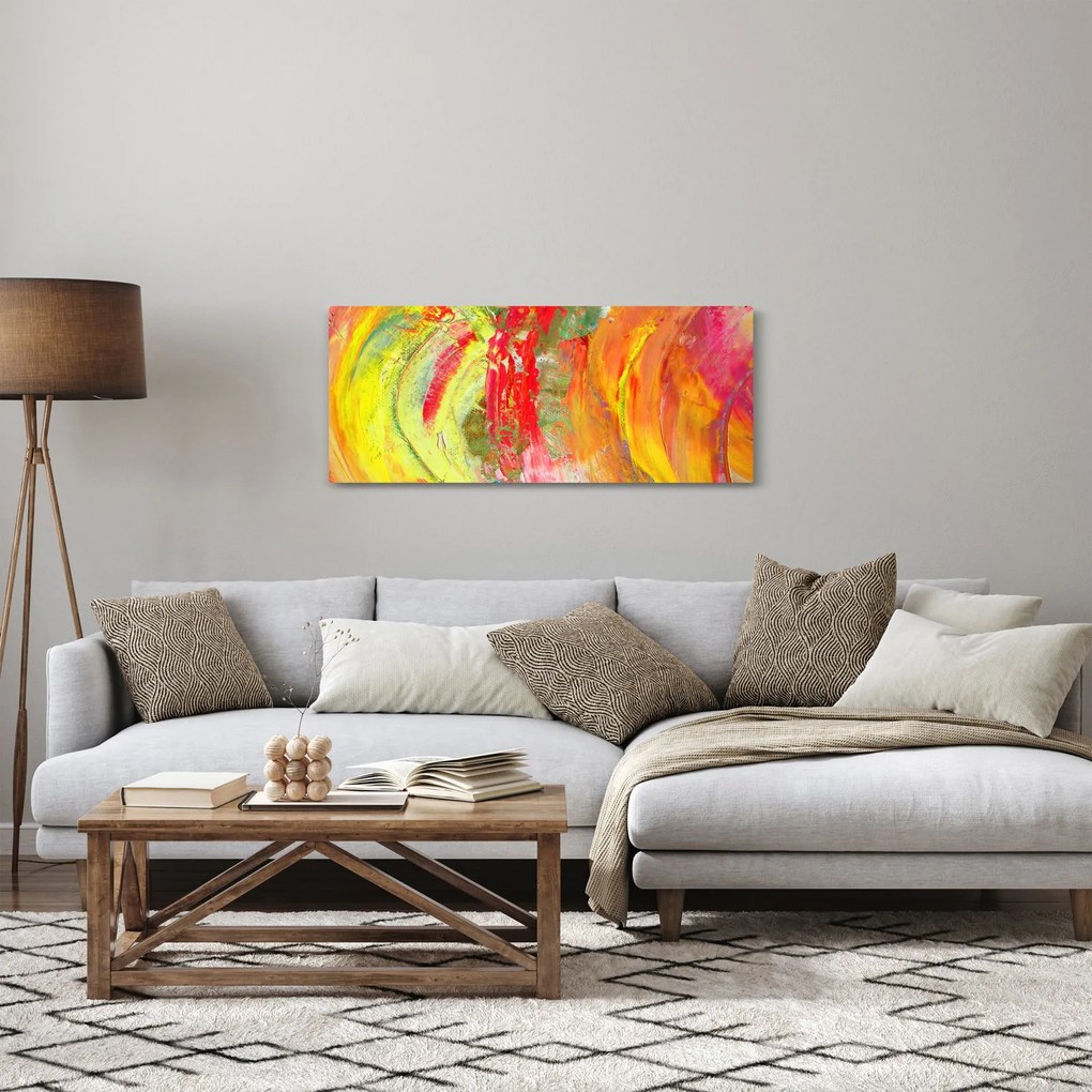 Tablou cu abstracție- pictura (120x50 cm)