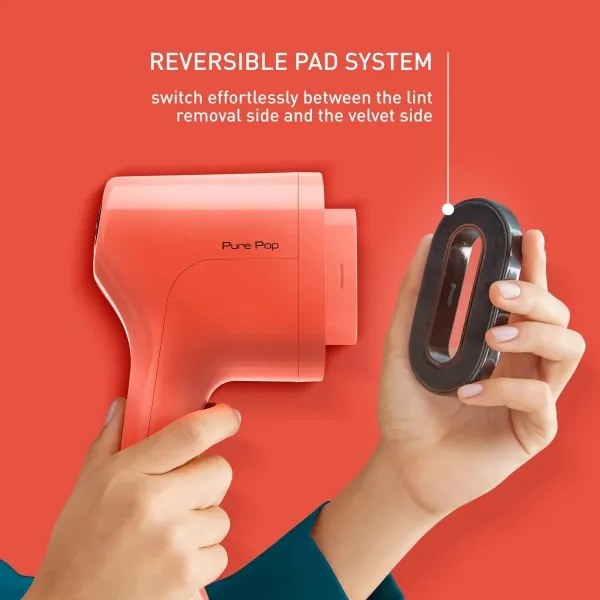 Aparat de călcat portabil cu aburi Tefal PURE POP 1300W/230V roșu