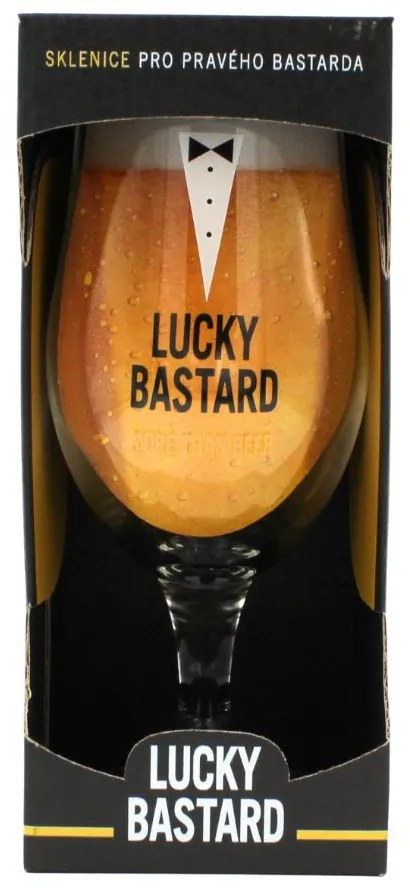 Pahar pentru bere Lucky Bastard 400ml