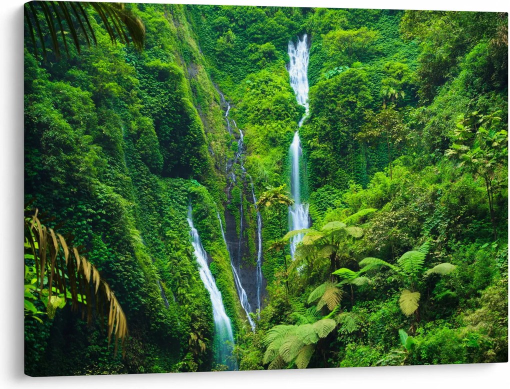 Tablou - Cascada Madakaripura, Java de Est, Indonezia (70x50 cm)