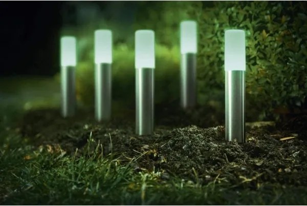 SET 5x lampă LED RGBW de exterior SMART+ GP5xLED/5,7W/230V IP65 Wi-Fi Ledvance