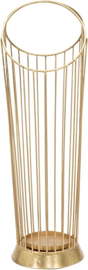 Suport pentru umbrele Mauro Ferretti, înălțime 60 cm, auriu