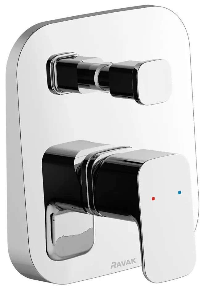 Ravak X070134 - Baterie pentru duș, montaj incastrat FREE, crom lucios
