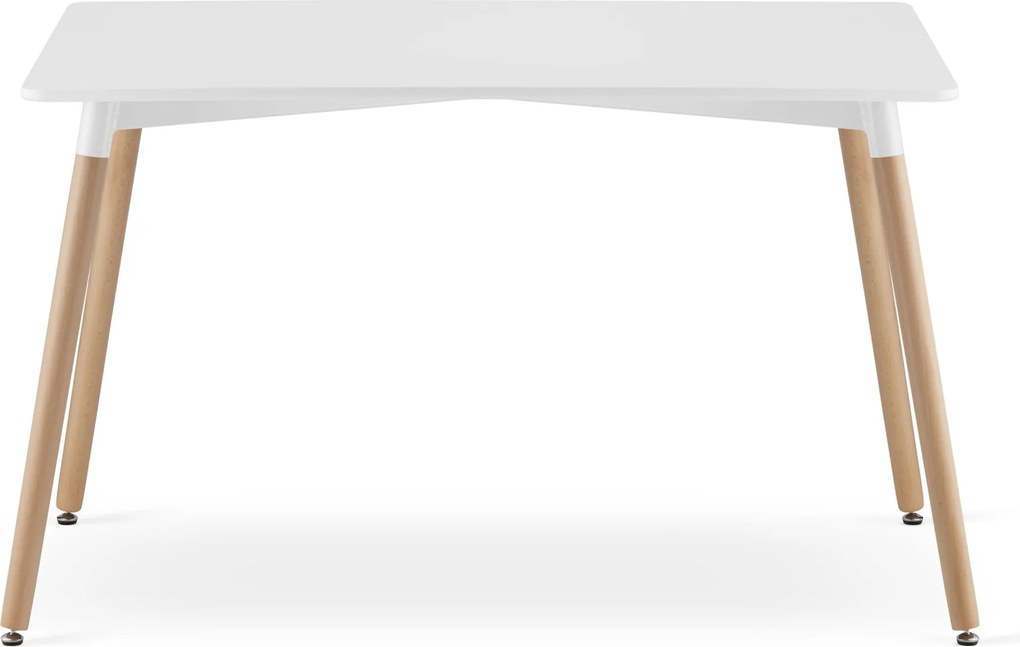 OFERTA Masă de dining albă ADRIA 120x80 cm Calitate II