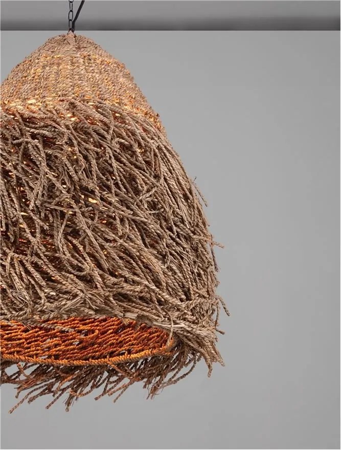 Lustra boho style design natural Hay