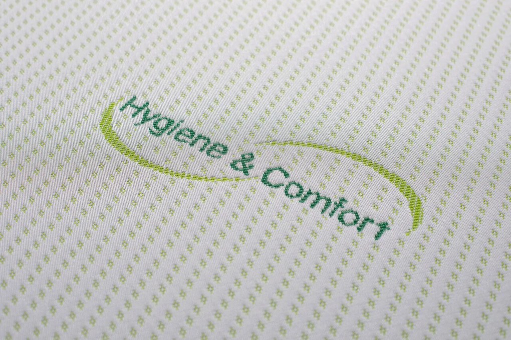 Topper saltea Bamboo Memory, 120x190 cm, 7 zone de confort, H 5 cm