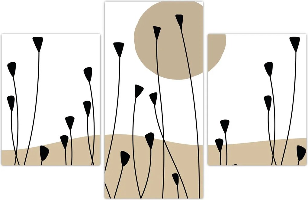 Tablou - Pajiște grafică N⁰2 (90x60 cm)