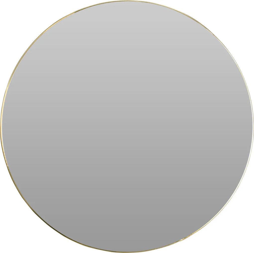 Oglinda rotunda in cadru minimalist, Ø 55 cm