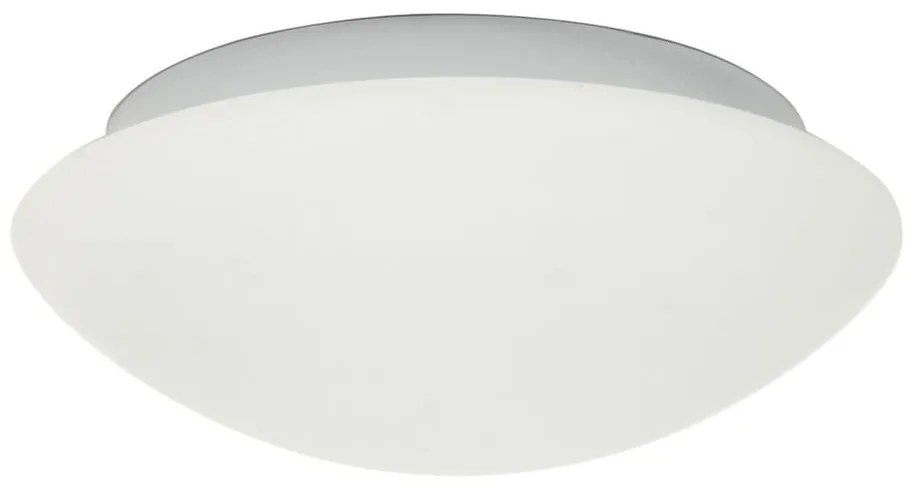 Plafonieră albă cu abajur din sticlă ø 28 cm Nina – Candellux Lighting