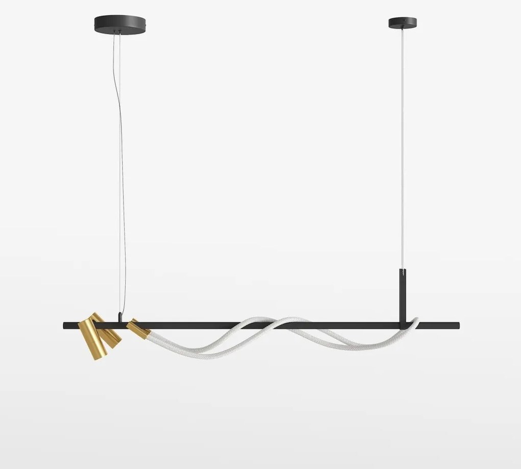 Lustra LED cu 2 spoturi design modern Tau