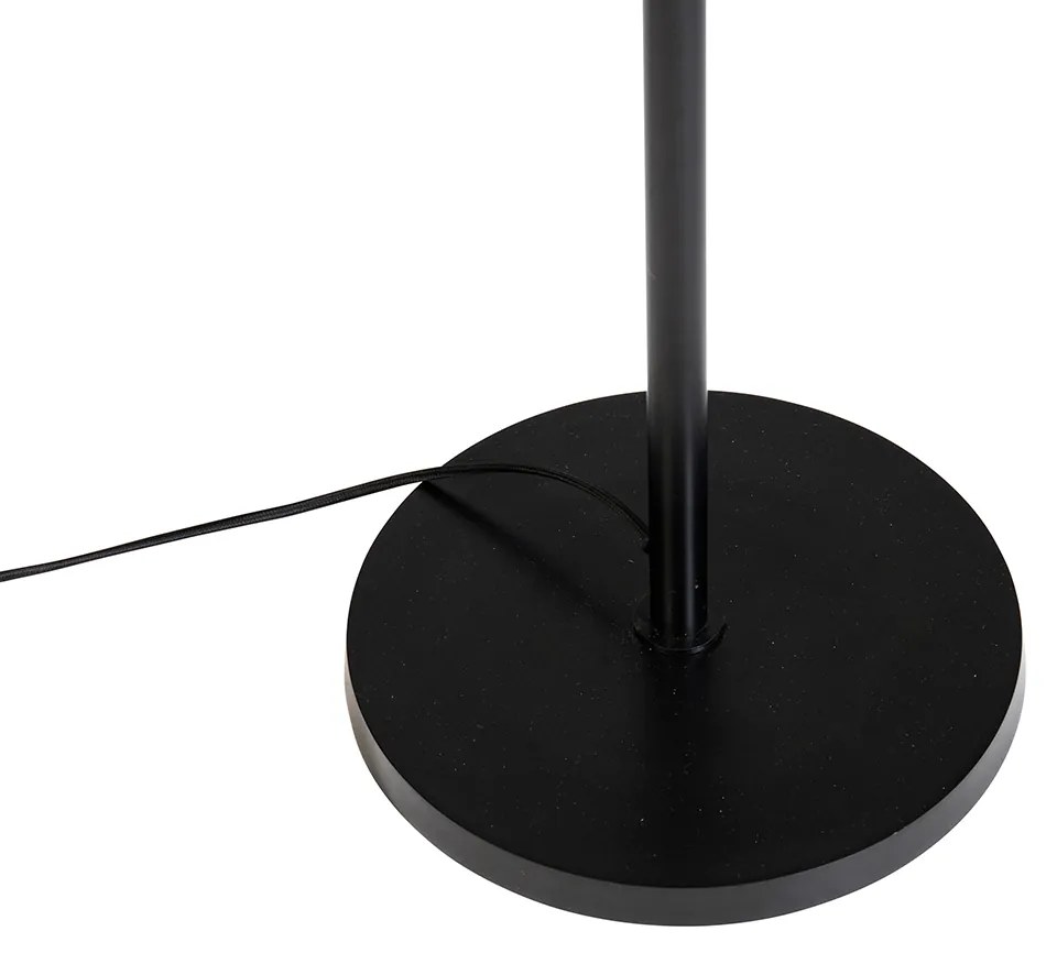 Lampă de podea Art Deco aurie - Wesley