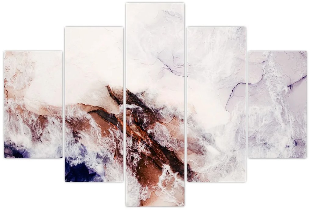 Tablou - Marmură violet N⁰1 (150x105 cm)