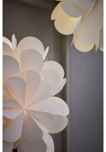 Decorațiune de Crăciun MARAVILLA 1xE14/25W/230V 68 cm albă/neagră Markslöjd 705946