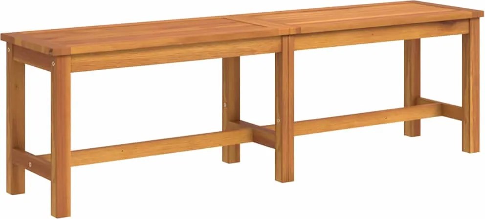 vidaXL Bancă de grădină, 150x35x45 cm, lemn masiv de acacia
