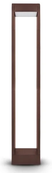 Brilagi - Lampă LED de exterior CROTONE, 7 W, 230 V, maro, IP54, 80 cm