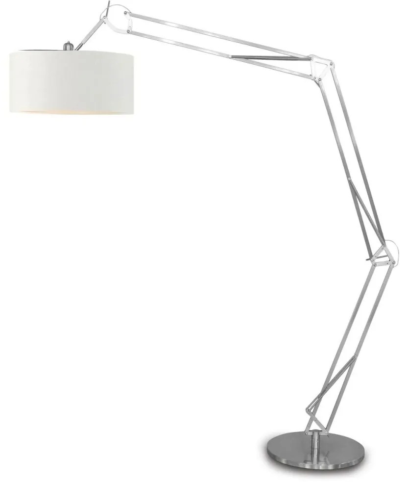 Lampadar XL modern cu brat articulat MILANO alb