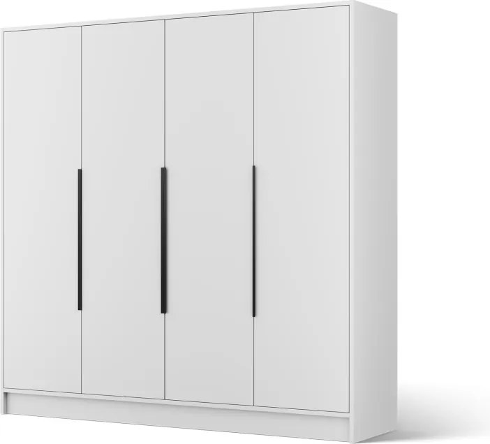 Dulap Palladio Hinged – 200x51x200 cm – Alb – Palladio 200 Hinged Dulap – Varianta 1