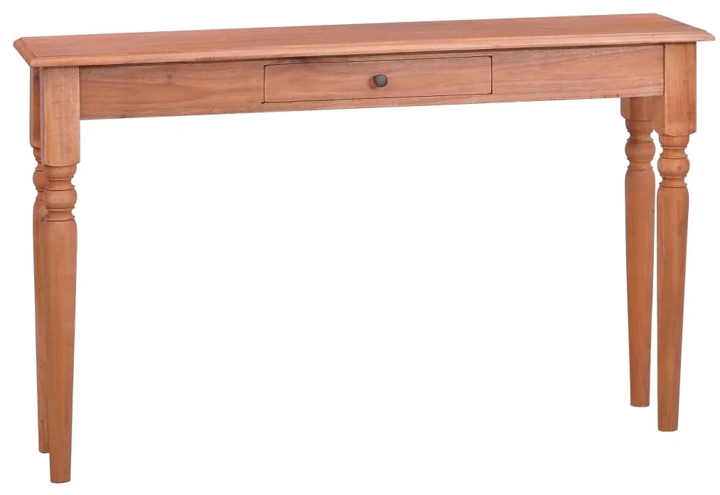 288306 vidaXL Masă consolă, 120 cm, lemn masiv de mahon