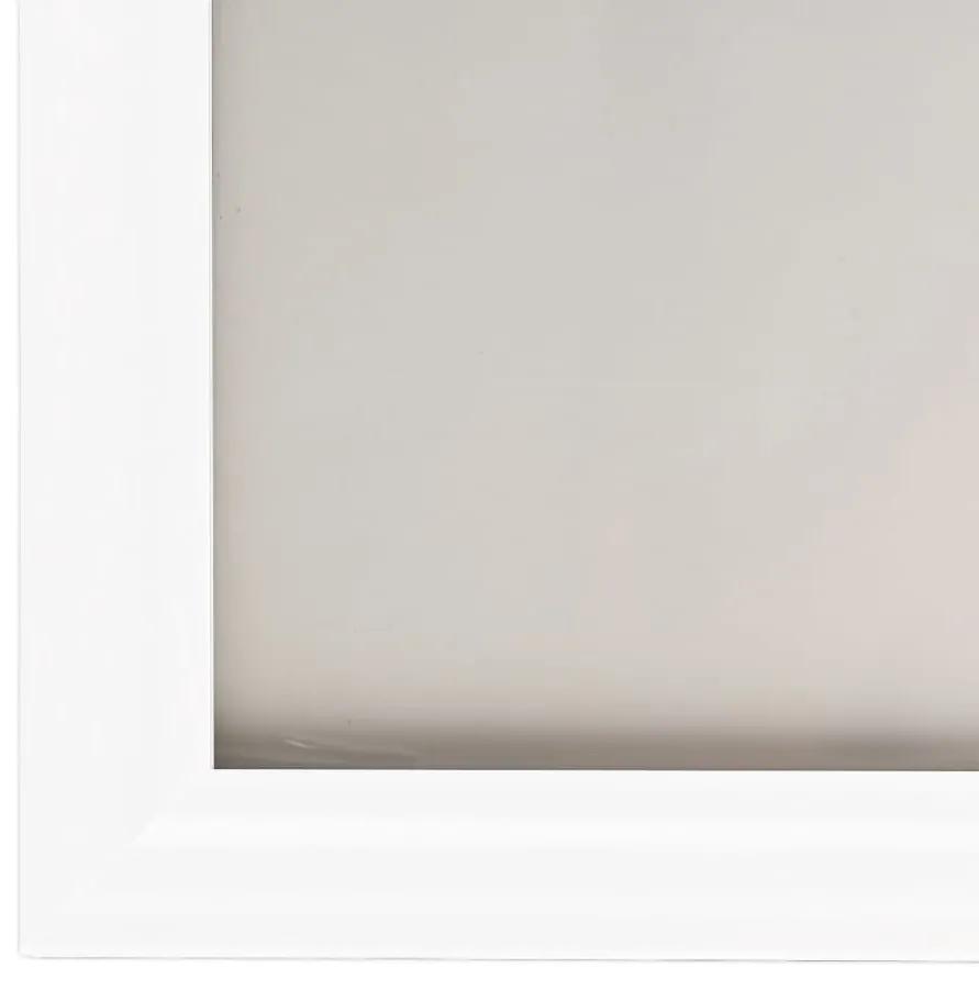 Rame foto colaj pentru perete masa 5 buc. alb 59,4x84 cm MDF 5, Alb, 59.4 x 84 cm