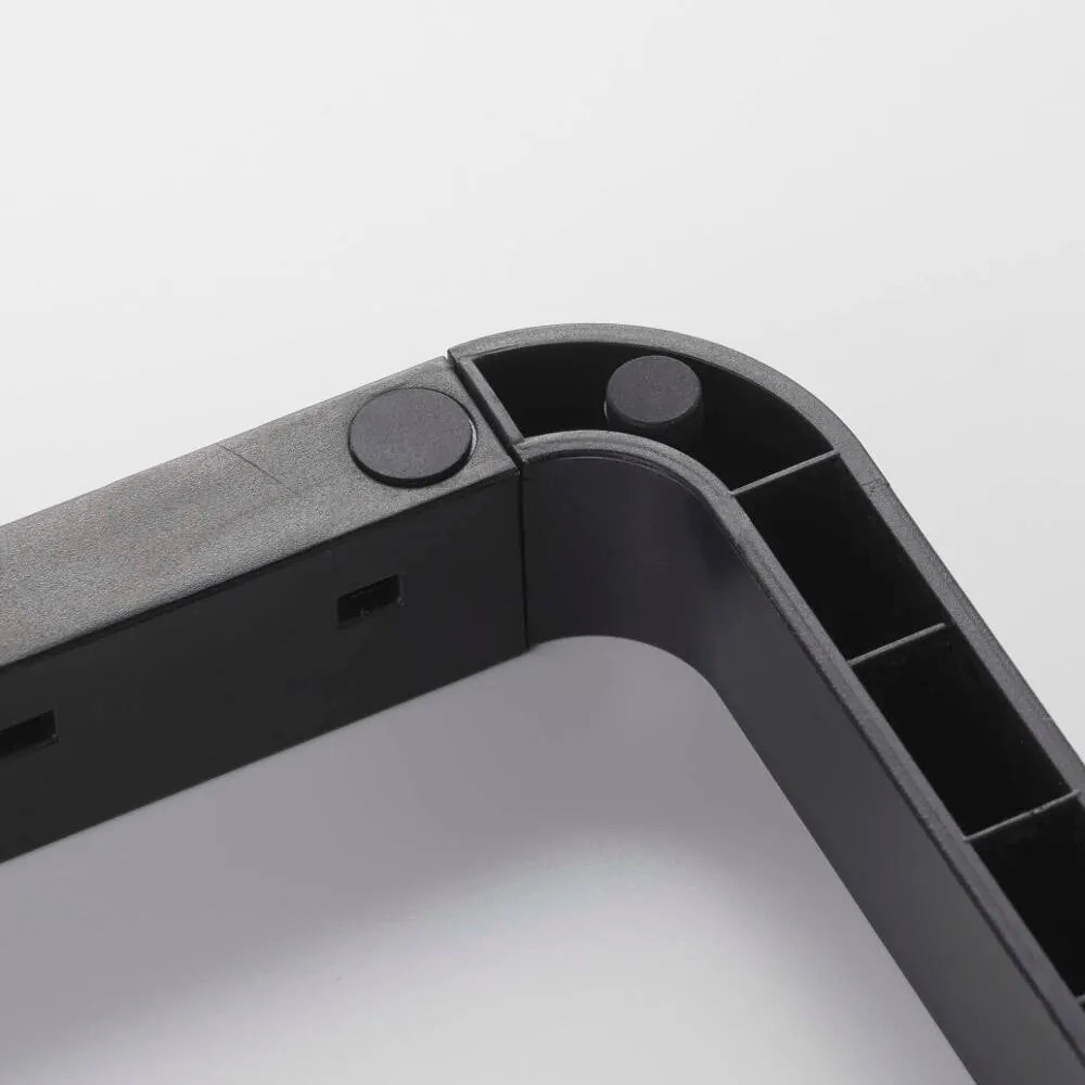 Suport reglabil pentru oale și capace YAMAZAKI Tower, negru