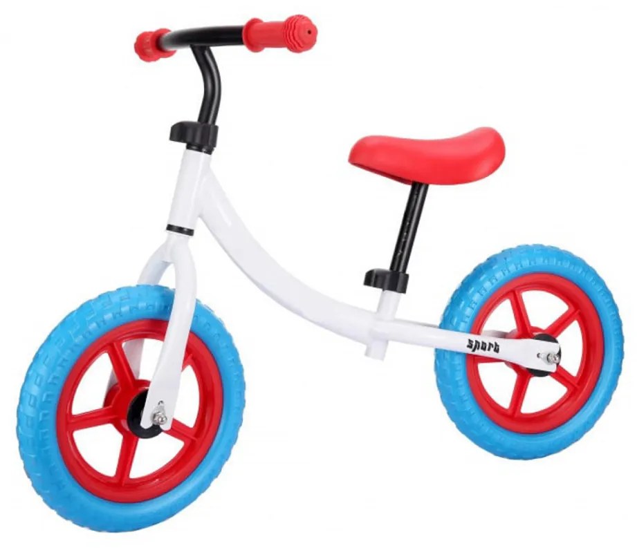 Bicicleta pedagogica fara pedale pentru copii NOVOKIDS™ Splend'Or Balance Bike 121, Roti 12" inch, 1-5 ani, Maxim 30 kg, Cadru otel, Roti din spuma