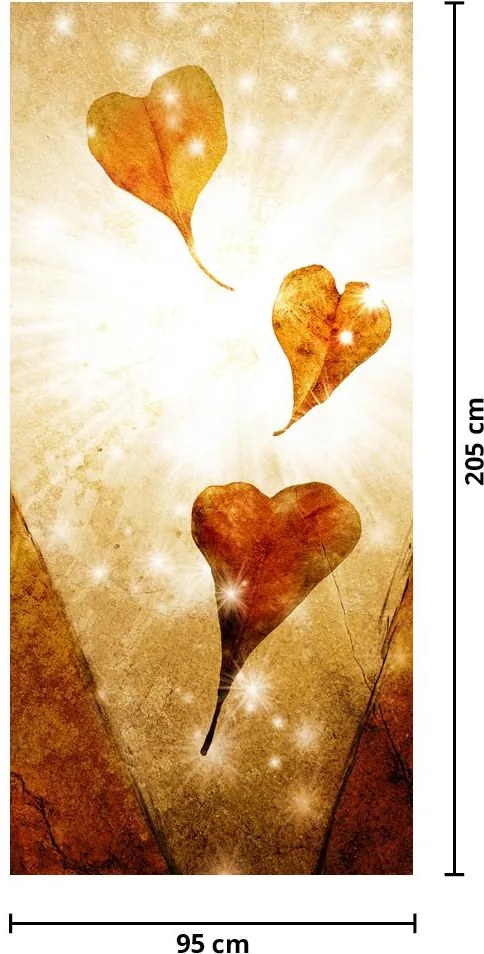 Fototapet pentru ușă - Pictură mâini (95x205cm)