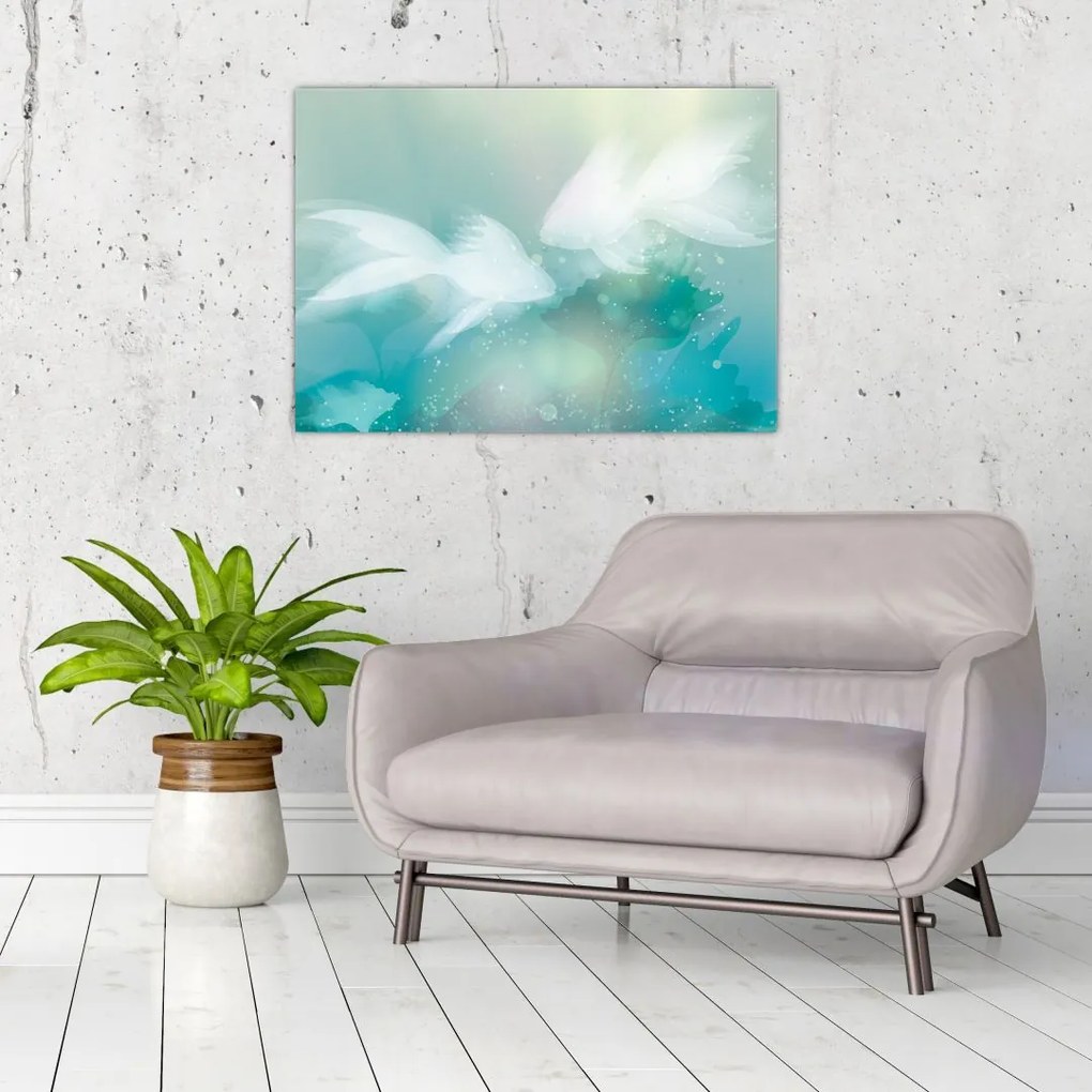 Tablou - Peștișori (70x50 cm)