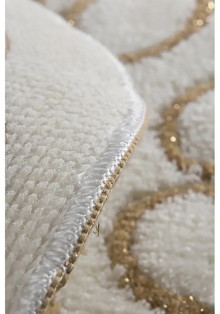 Set 3 covorașe de baie Confetti Bathmats Safir, bej