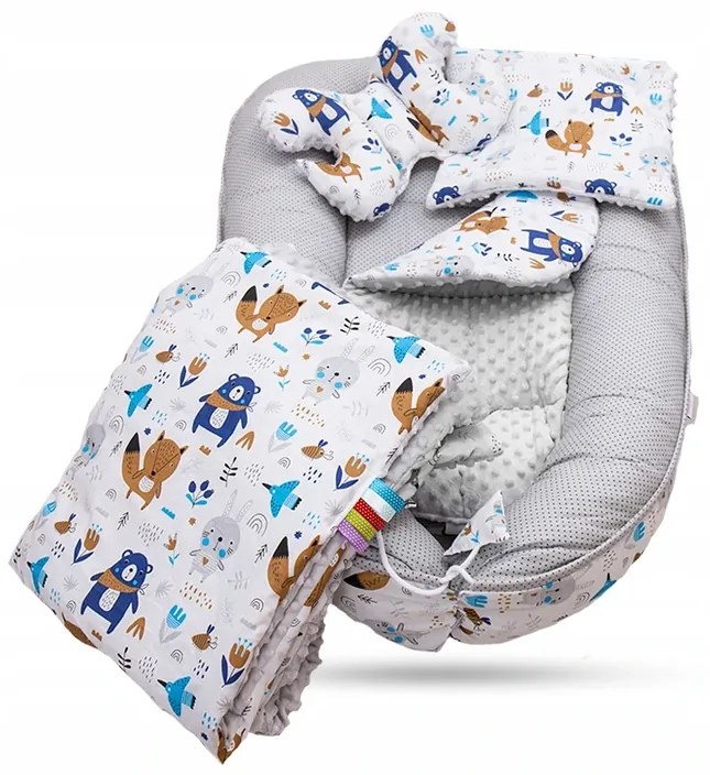 ShopJK SET PENTRU PĂTUȚ - 7 PIESE - BOHO ANIMALS