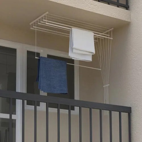 Uscător de rufe pentru tavan Ideal cu 7 bare, 170cm, 170 cm