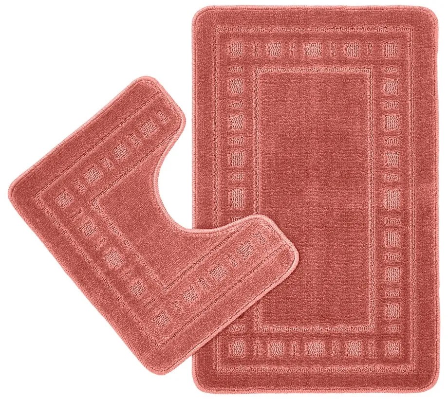 Covorașe de baie teracotă pentru WC 2 buc. 50x80 cm Armoni – Catherine Lansfield