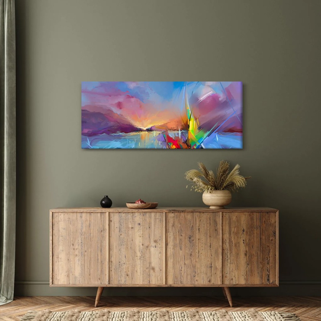 Tablou - Apus de soare (120x50 cm)