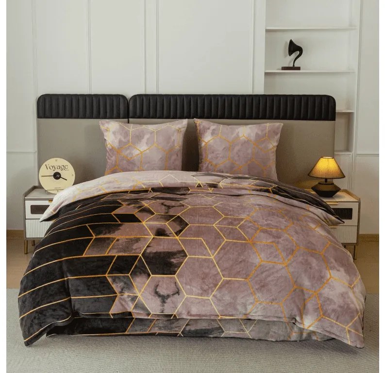 Lenjerie cocolino VELVETIA colorata Dimensiune lenjerie de pat: 70 x 90 cm | 140 x 200 cm