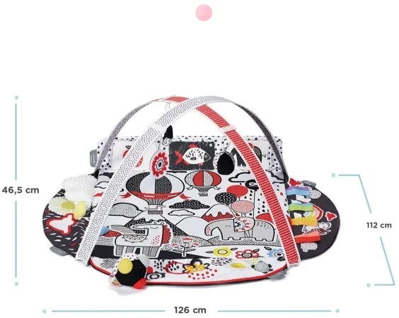 Pătură de joacă pentru bebeluși 4SMART KINDERKRAFT