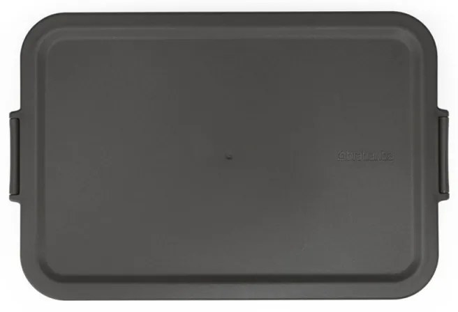 Cutie pentru alimente Brabantia Make&Take 1006287, 2 L, Inchidere etansa, Fara BPA, Gri inchis