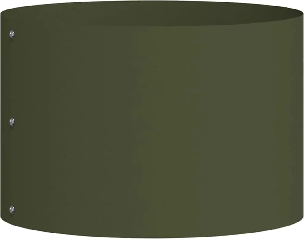 vidaXL Inele pentru vaze Verde măsliniu 30 x 30 x 20 cm