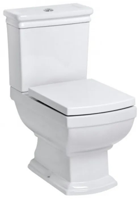 Toaletă monobloc Cleopatra cu evacuare spate de 11 cm