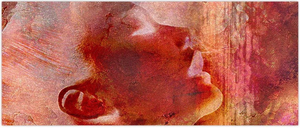 Tablou - Profilul feței feminine (120x50 cm)