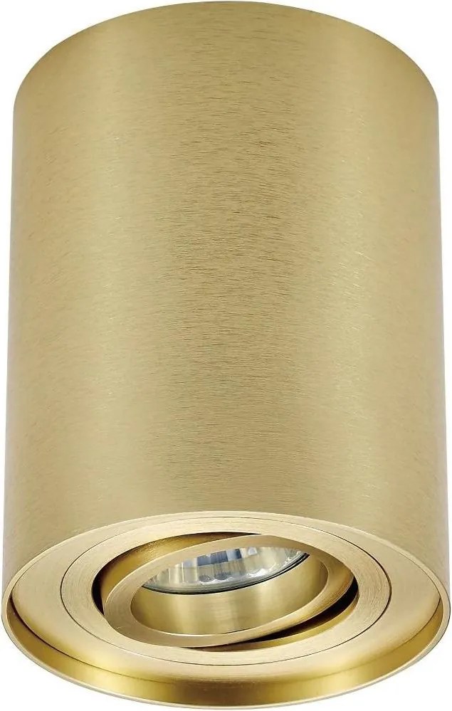 Zuma Line 94354-N – Spot LED RGBW dimabil RONDOO, 1x GU10/4,8W/230V, auriu + telecomandă