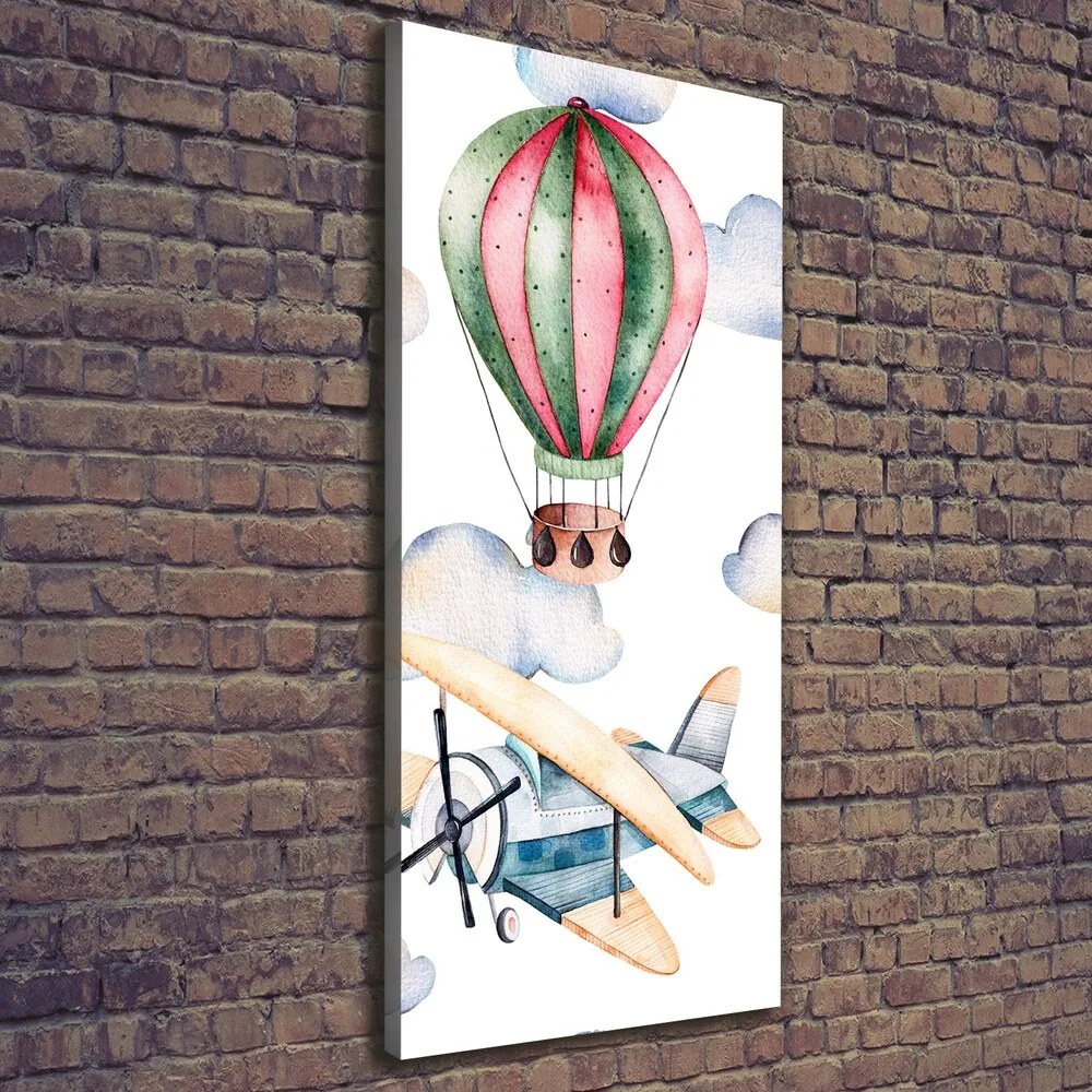 Print pe canvas Baloane și avioane