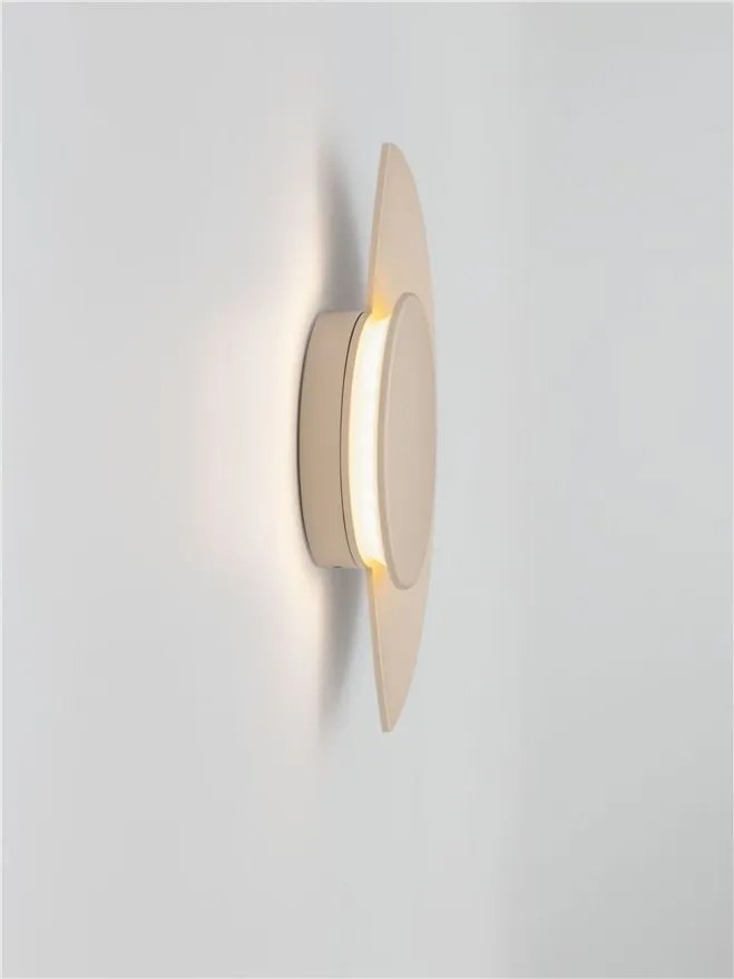 Aplica perete exterior lumina indirecta IP54 LED 3000K Gloo sand